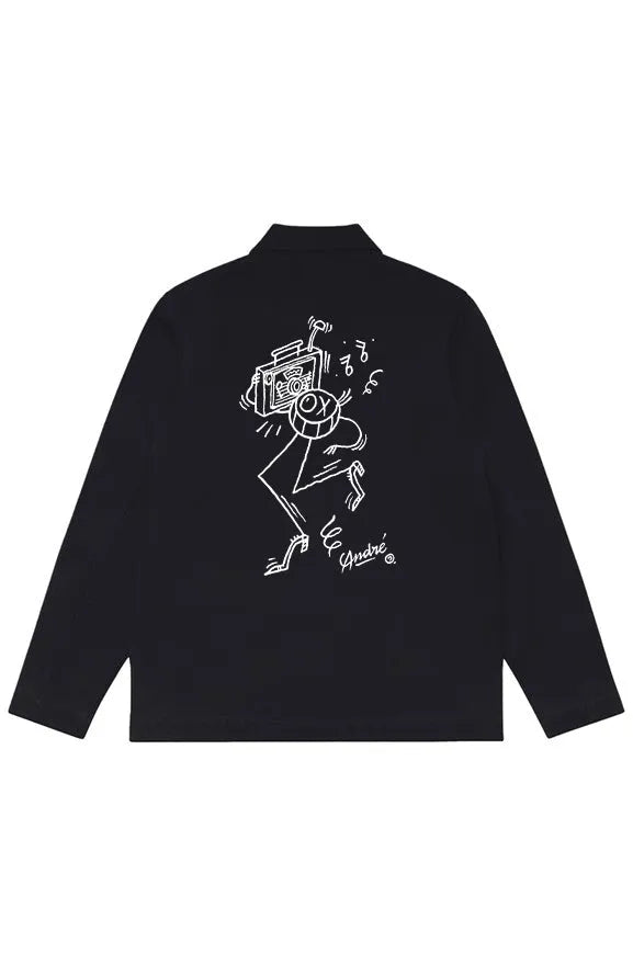 Fisher Price x André Saraiva Black Chore Jacket