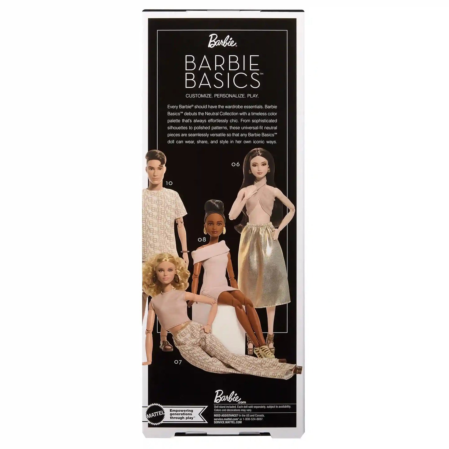 Barbie Basics 2026 Neutrals Series, Model 09