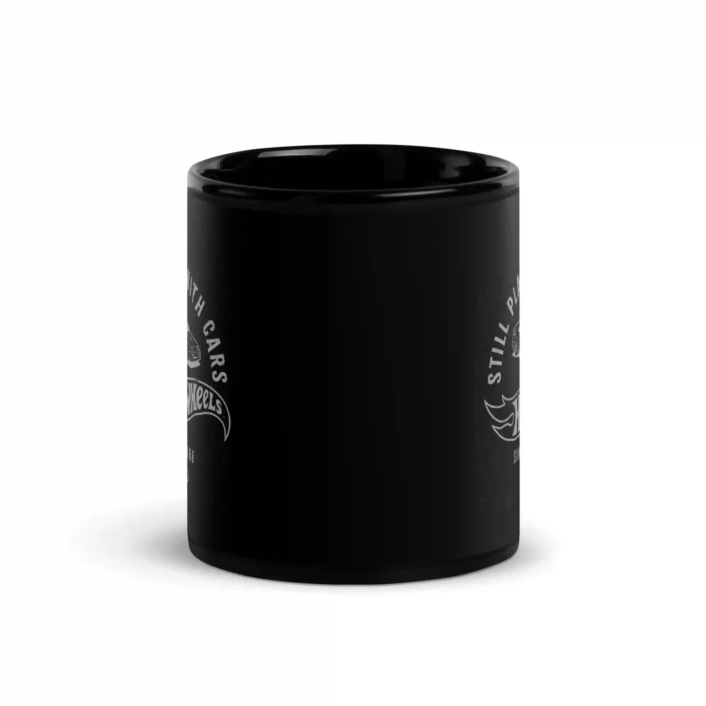 Hot Wheels Still Plays with Hot Wheels Cars Black Mug