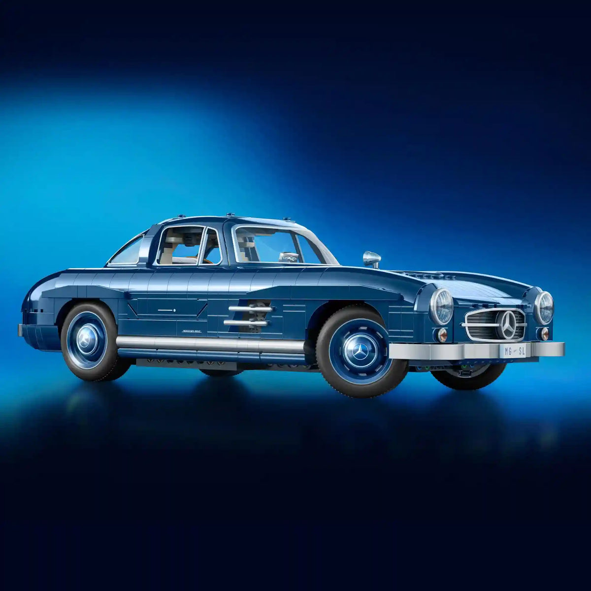 Mattel Brick Shop Hot Wheels Mercedes-Benz 300 SL Building Set