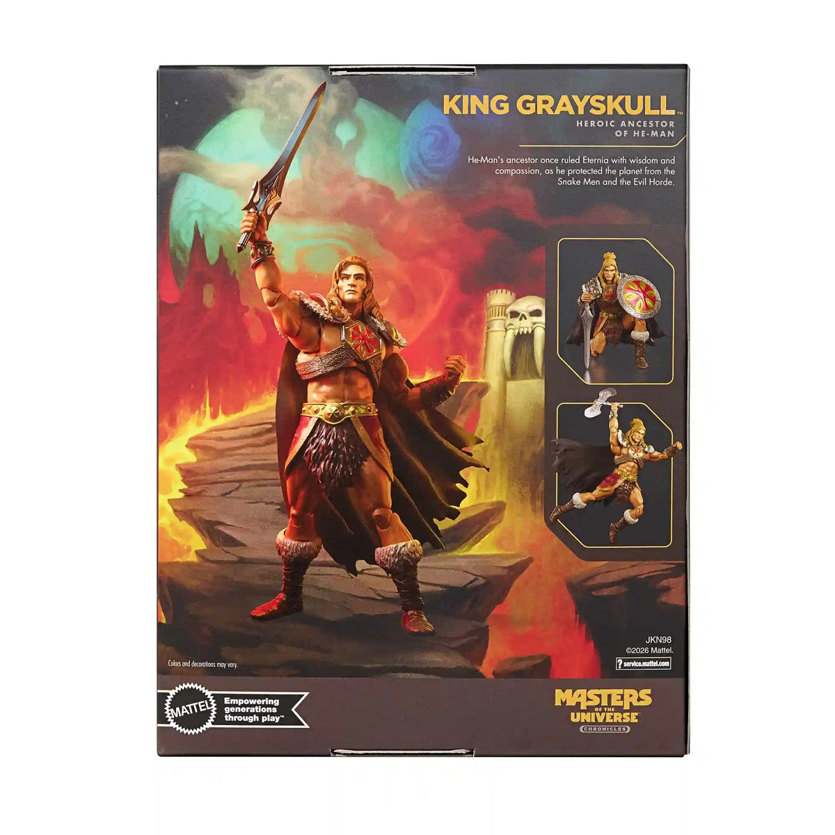 Masters of the Universe Chronicles King Grayskull Figure