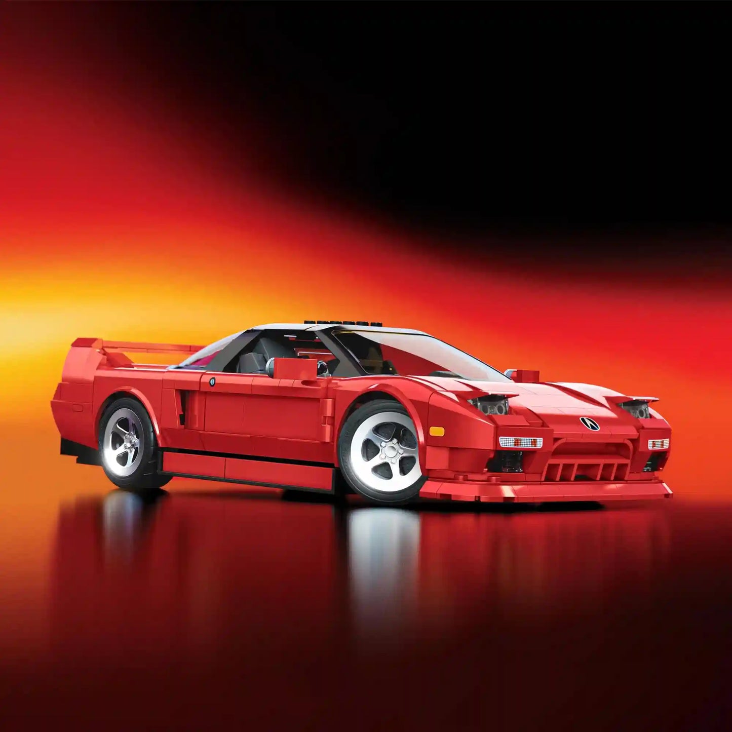 Mattel Brick Shop Hot Wheels ’90 Acura NSX Building Set