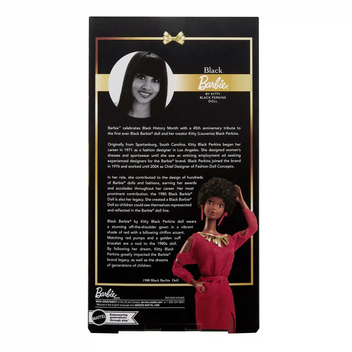 Black Barbie by Kitty Black Perkins Doll