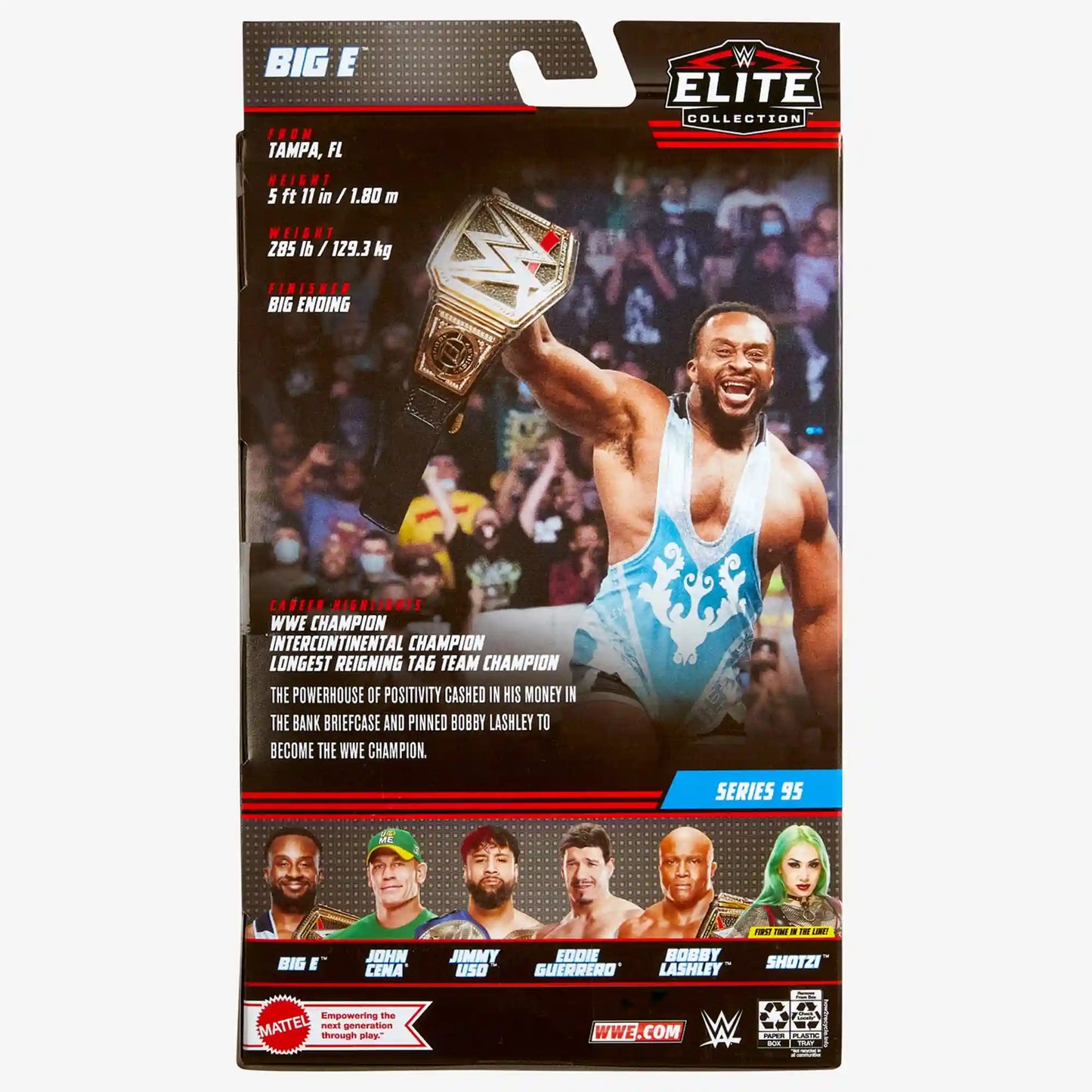 WWE Big E Elite Collection Action Figure