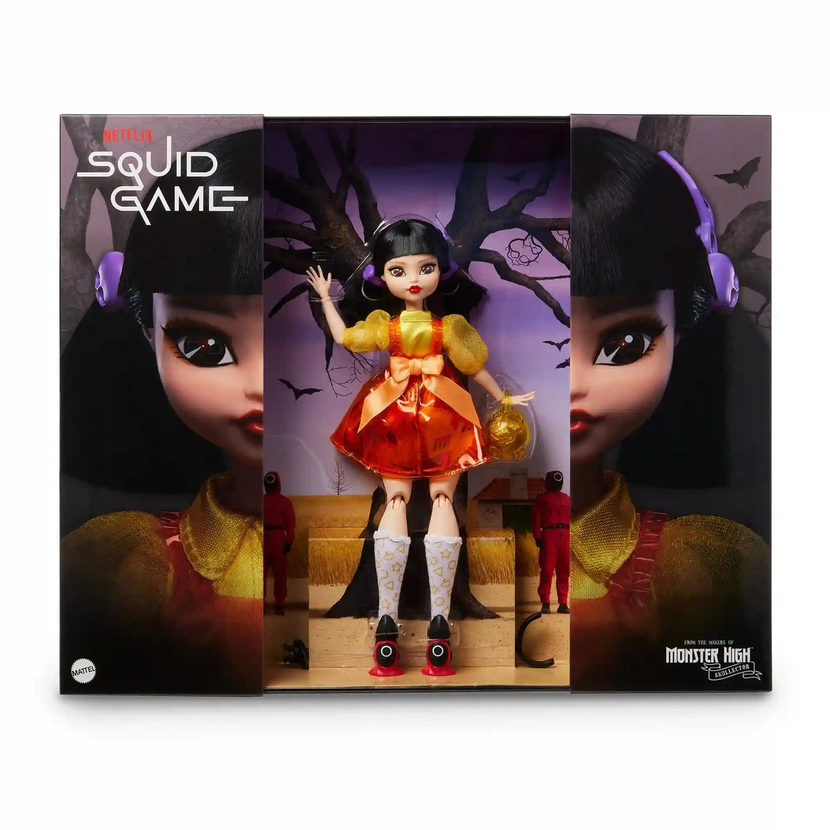 Monster High Skullector Squid Game Young-hee Doll