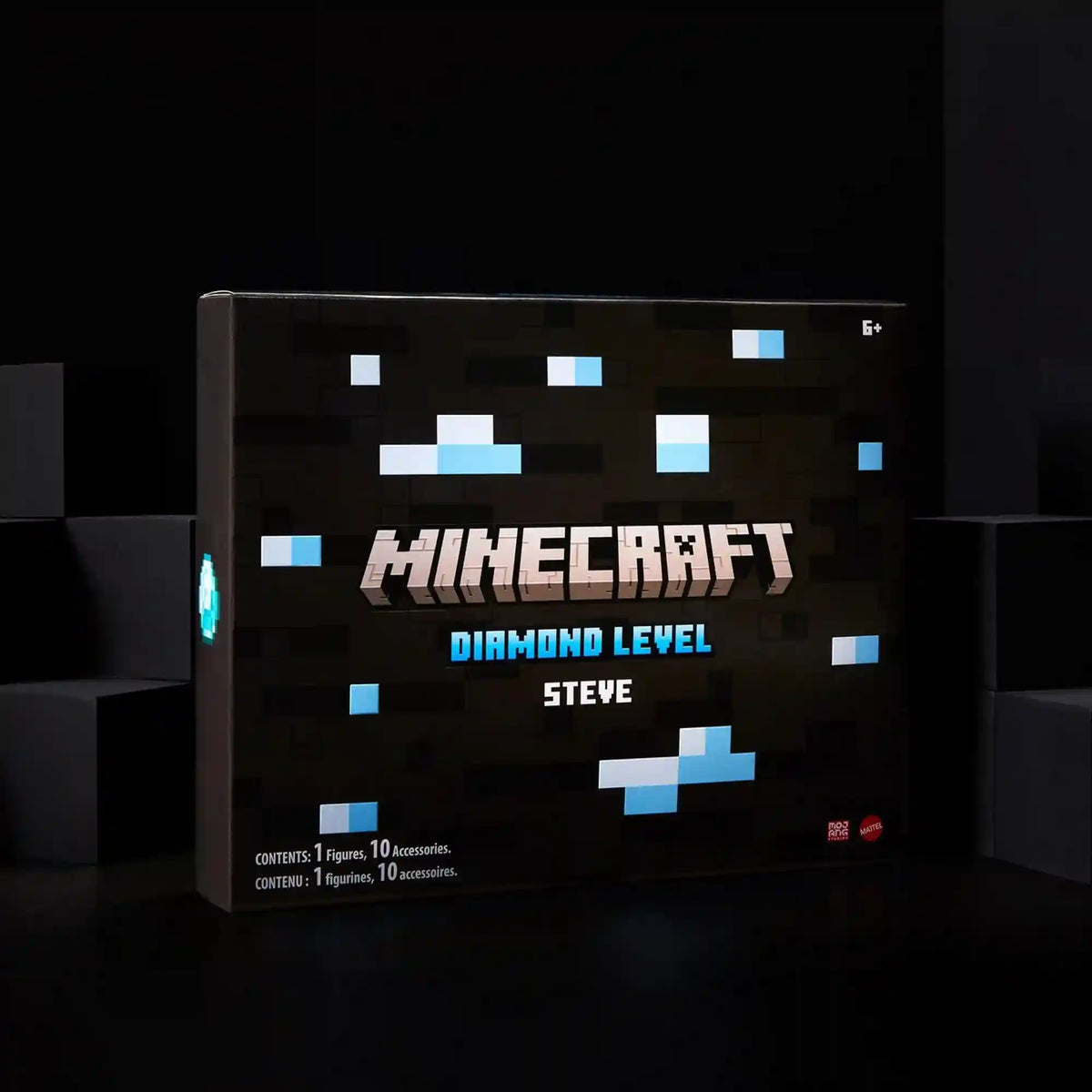 Minecraft Diamond Level Steve Collector Action Figure