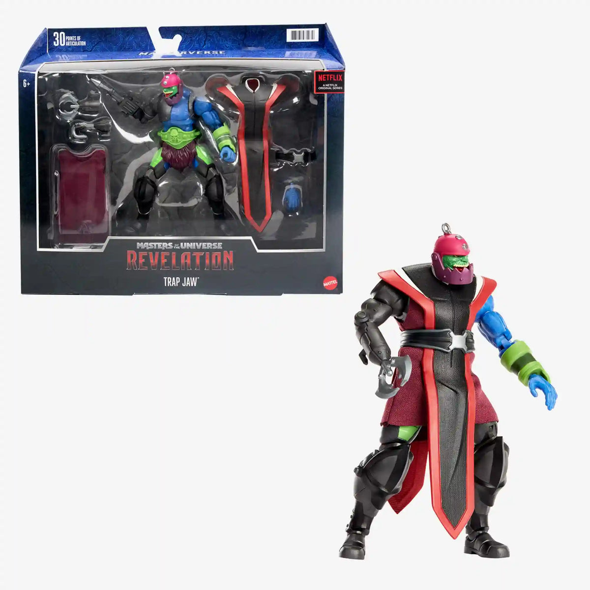 Masters of the Universe Masterverse Revelation Trap Jaw Action Figure