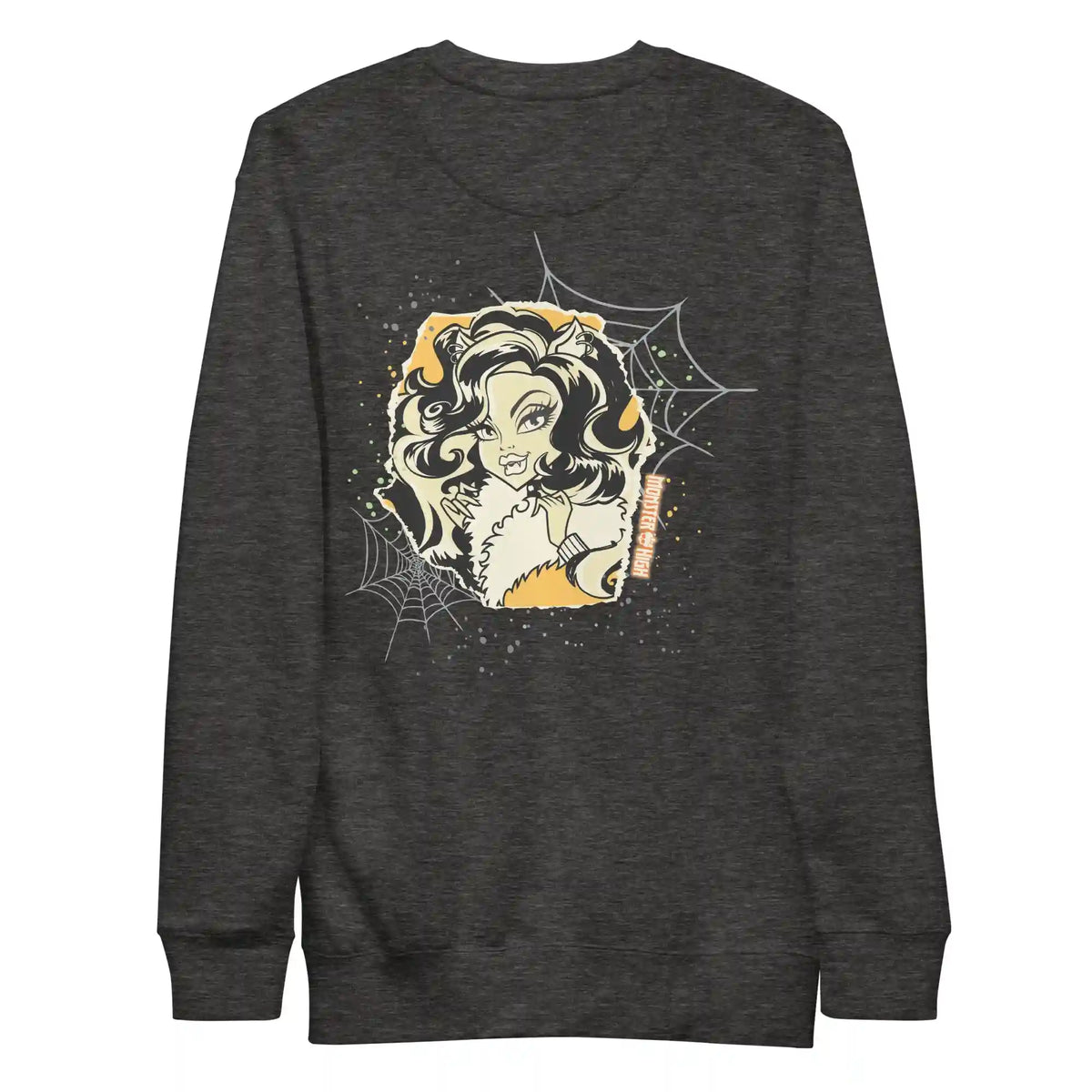 Monster High Clawdeen Embroidered Grey Sweatshirt