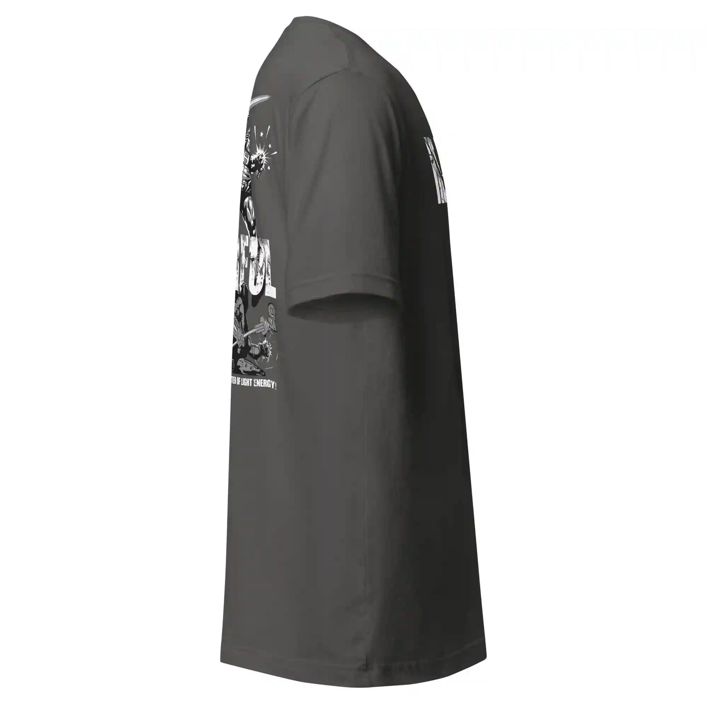 Masters of the Universe Laser Power He-Man Grey T-shirt