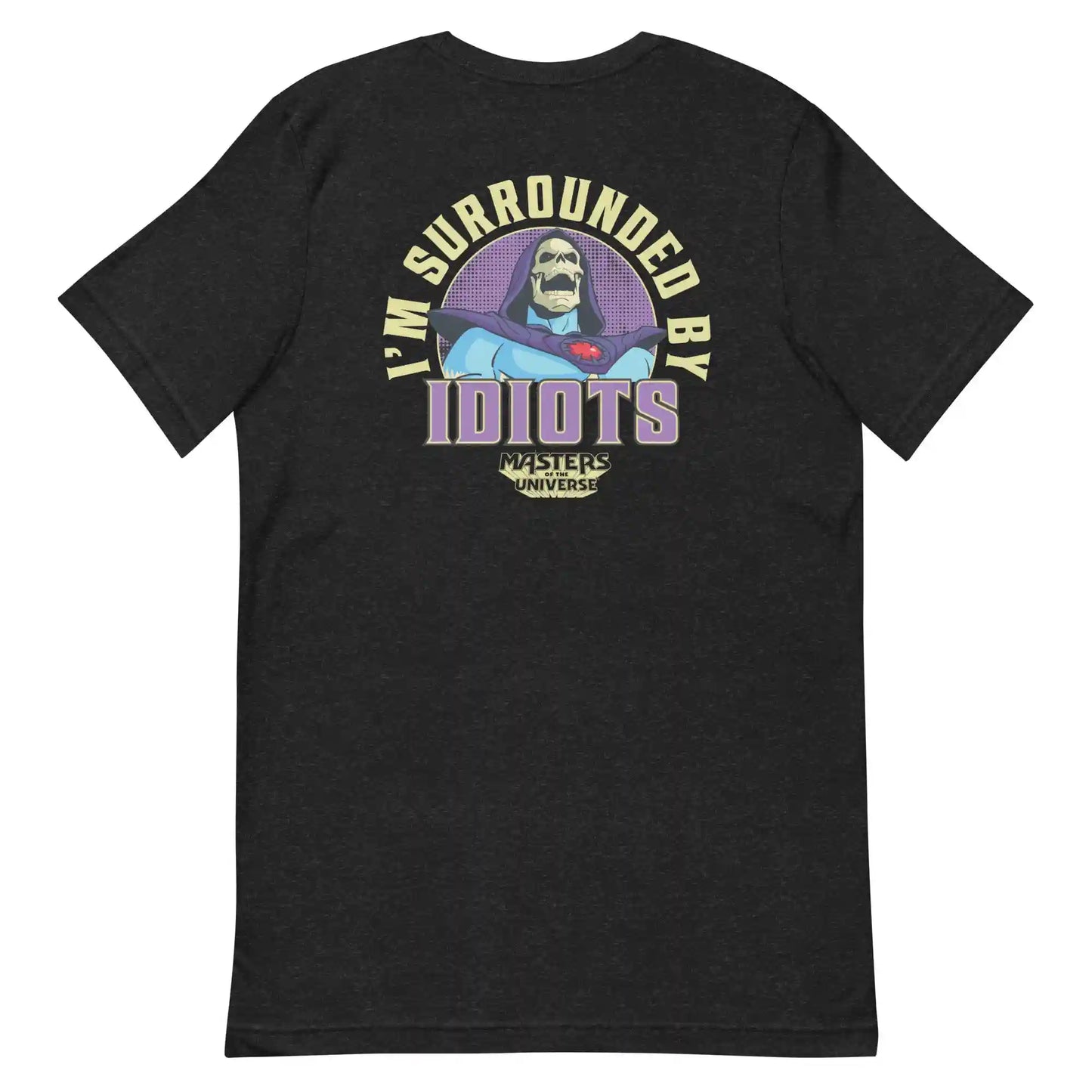Masters of the Universe Movie Skeletor Surrounded Black T-shirt