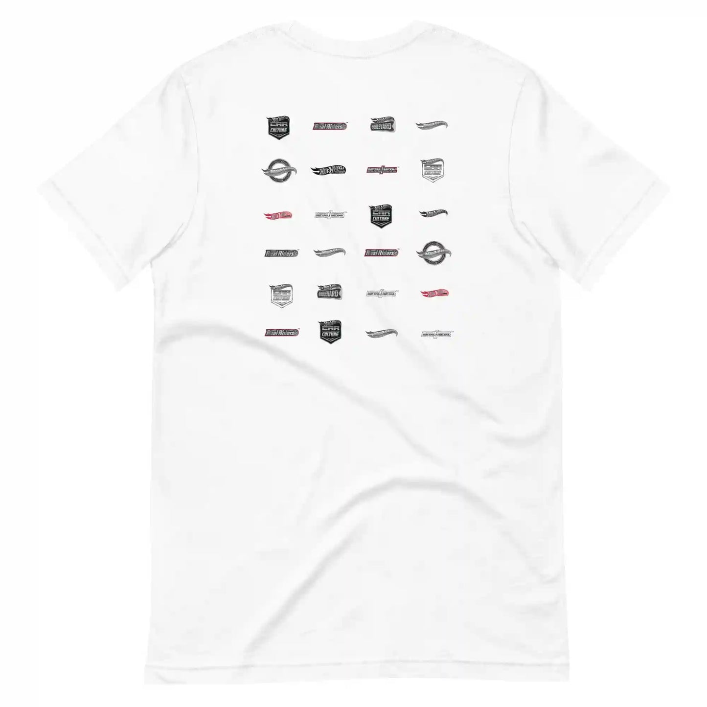 Hot Wheels Logos White T-Shirt