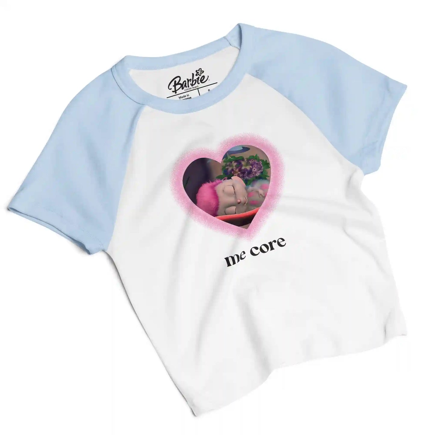 Barbie Bibble Fairytopia Me Core White Ringer T-shirt