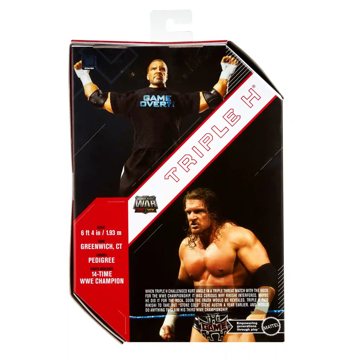WWE Ultimate Edition Monday Night War Triple H Action Figure