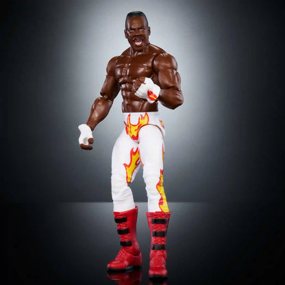 WWE Elite Collection Monday Night War Booker T Action Figure & Golga Build-A-Figure Parts