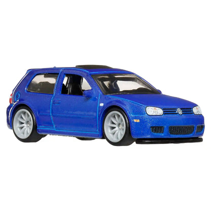 Hot Wheels Premium Car Culture 2-Pack 2004 Volkswagen Gold R32 & Volkswagen Golf MK7