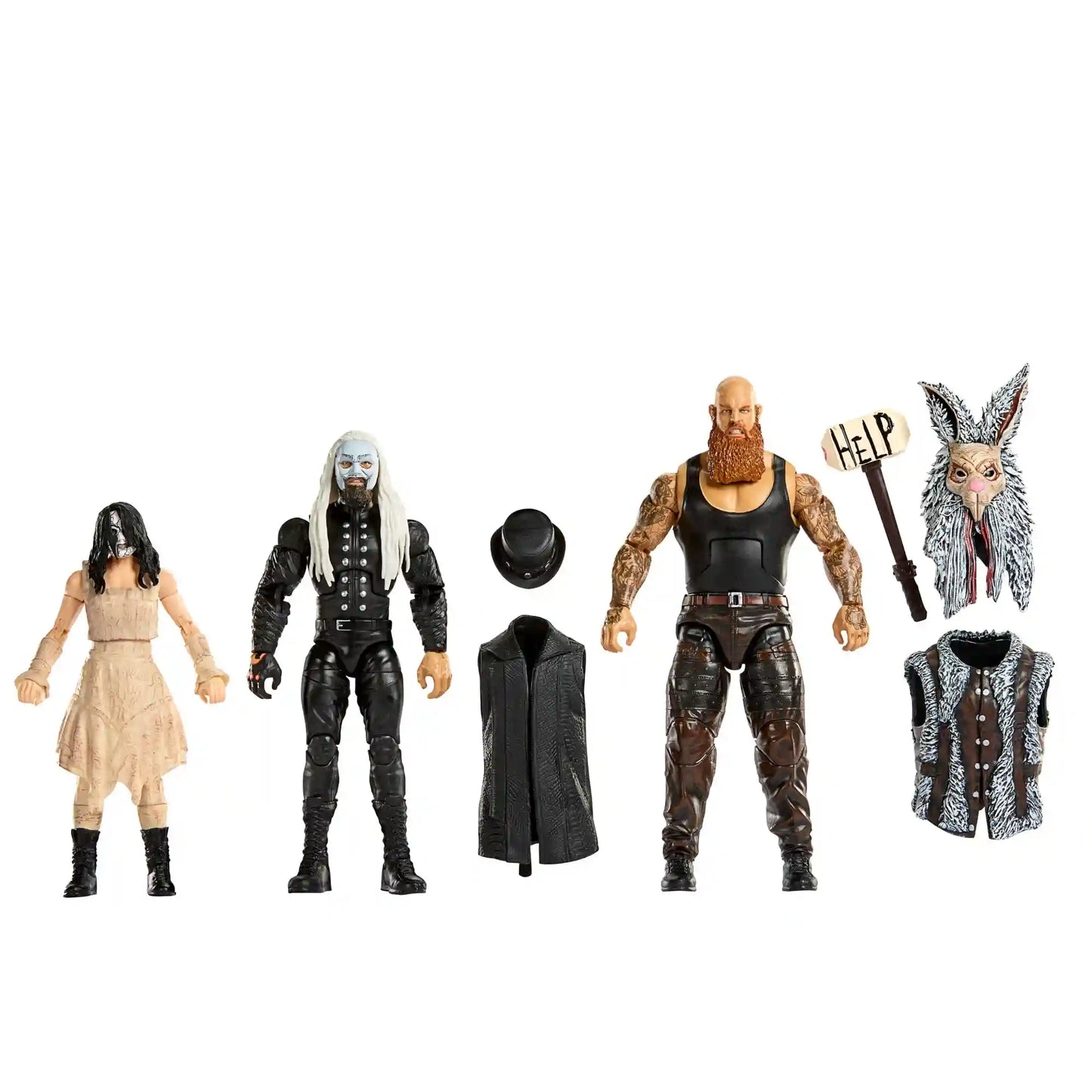 WWE Elite Collection Wyatt Sicks Set of 3 Action Figures