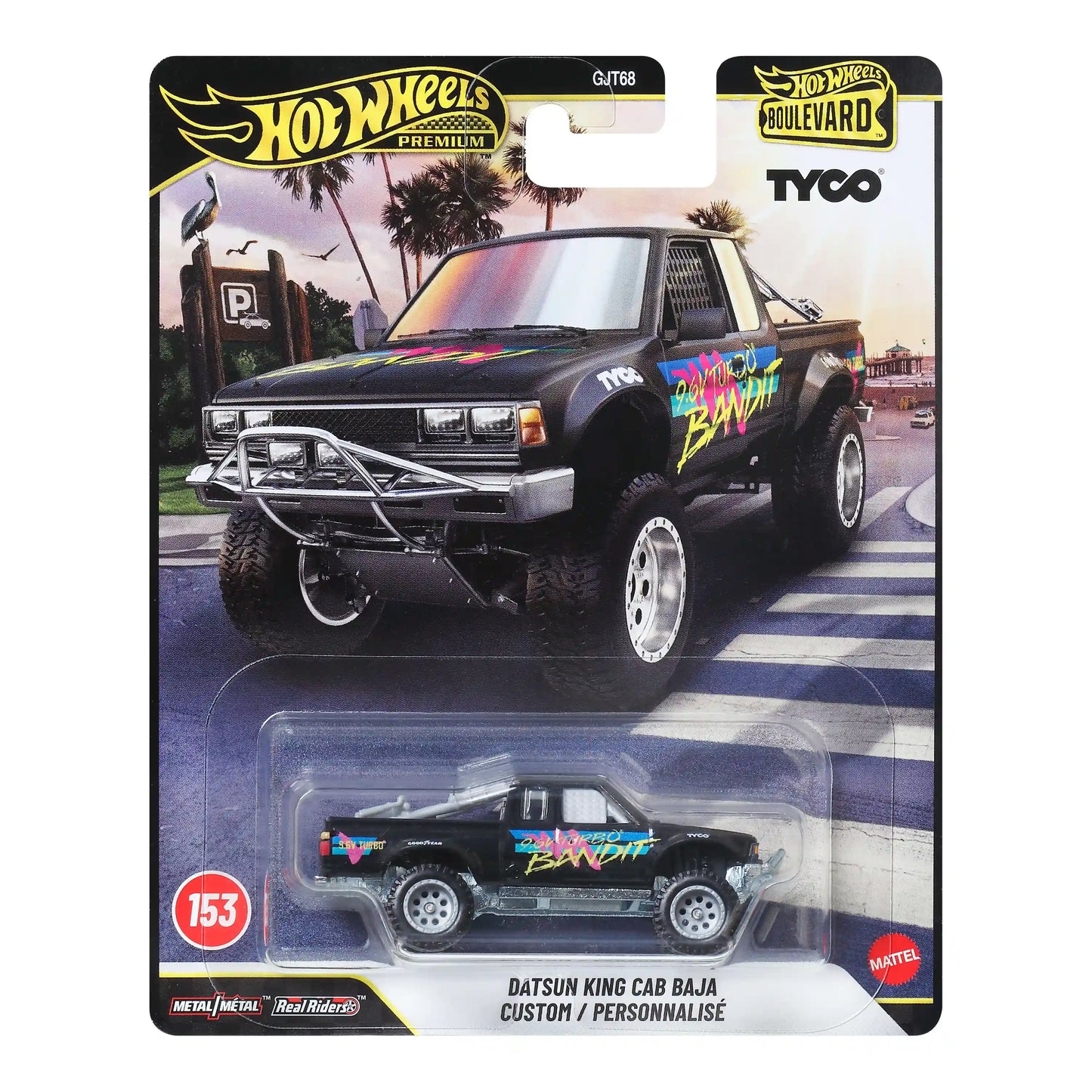Hot Wheels Premium Boulevard Datsun King Cab Baja Custom / Personnalisé