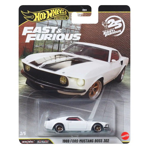 Hot Wheels Premium Fast & Furious 1969 Ford Mustang Boss 302