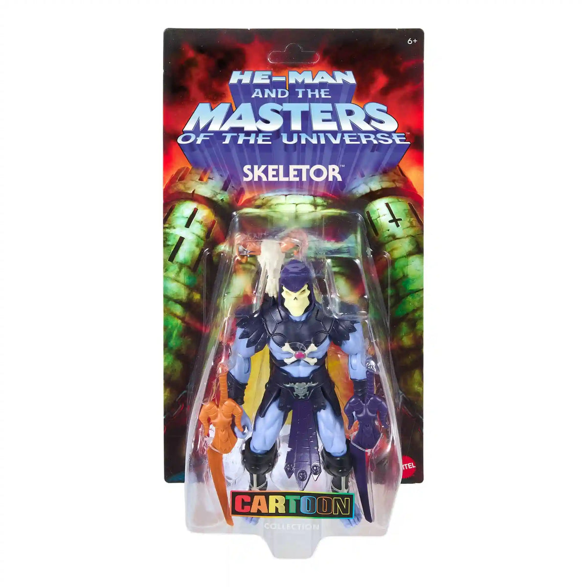 Masters of the Universe Origins Action Figure 200X Cartoon Collection Skeletor
