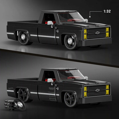 Mattel Brick Shop Hot Wheels '83 Chevy Silverado Building Set