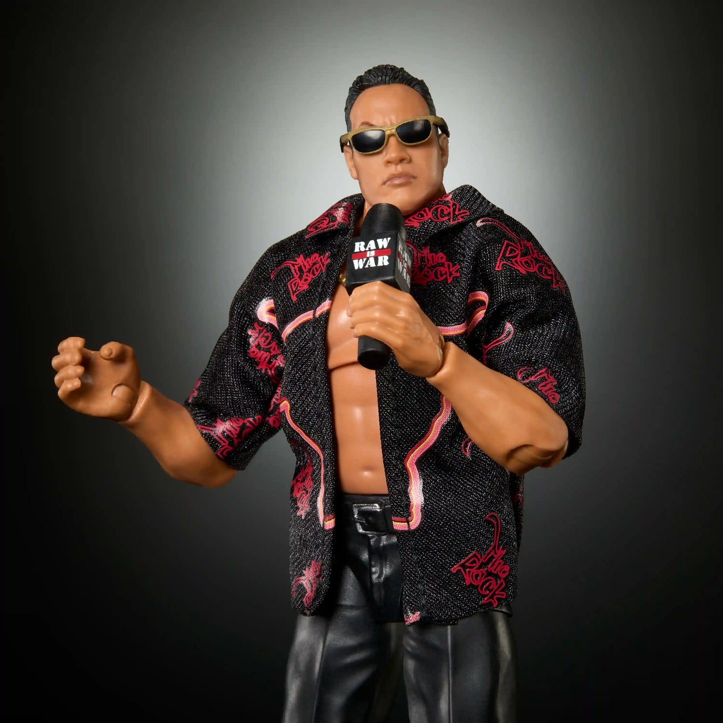 WWE Monday Night War Elite Collection The Rock Action Figure