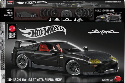 Mattel Brick Shop Hot Wheels ’94 Toyota Supra MKIV Building Set