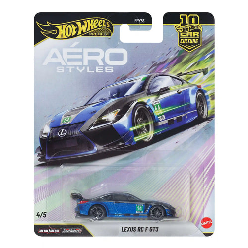 Hot Wheels Premium Car Culture Aéro Styles Lexus RC F GT3