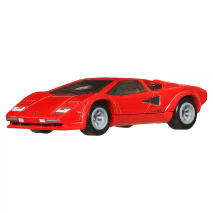 Hot Wheels Premium Car Culture 2-Pack, Lamborghini Countach LP5000 QV & Lancia Stratos Zero