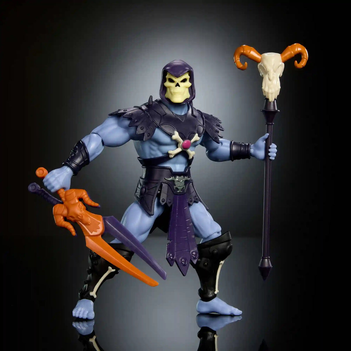 Masters of the Universe Origins Action Figure 200X Cartoon Collection Skeletor
