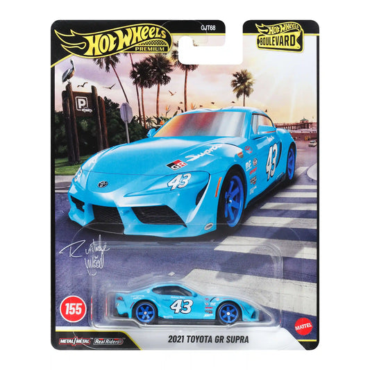 Hot Wheels Premium Boulevard 2021 Toyota GR Supra