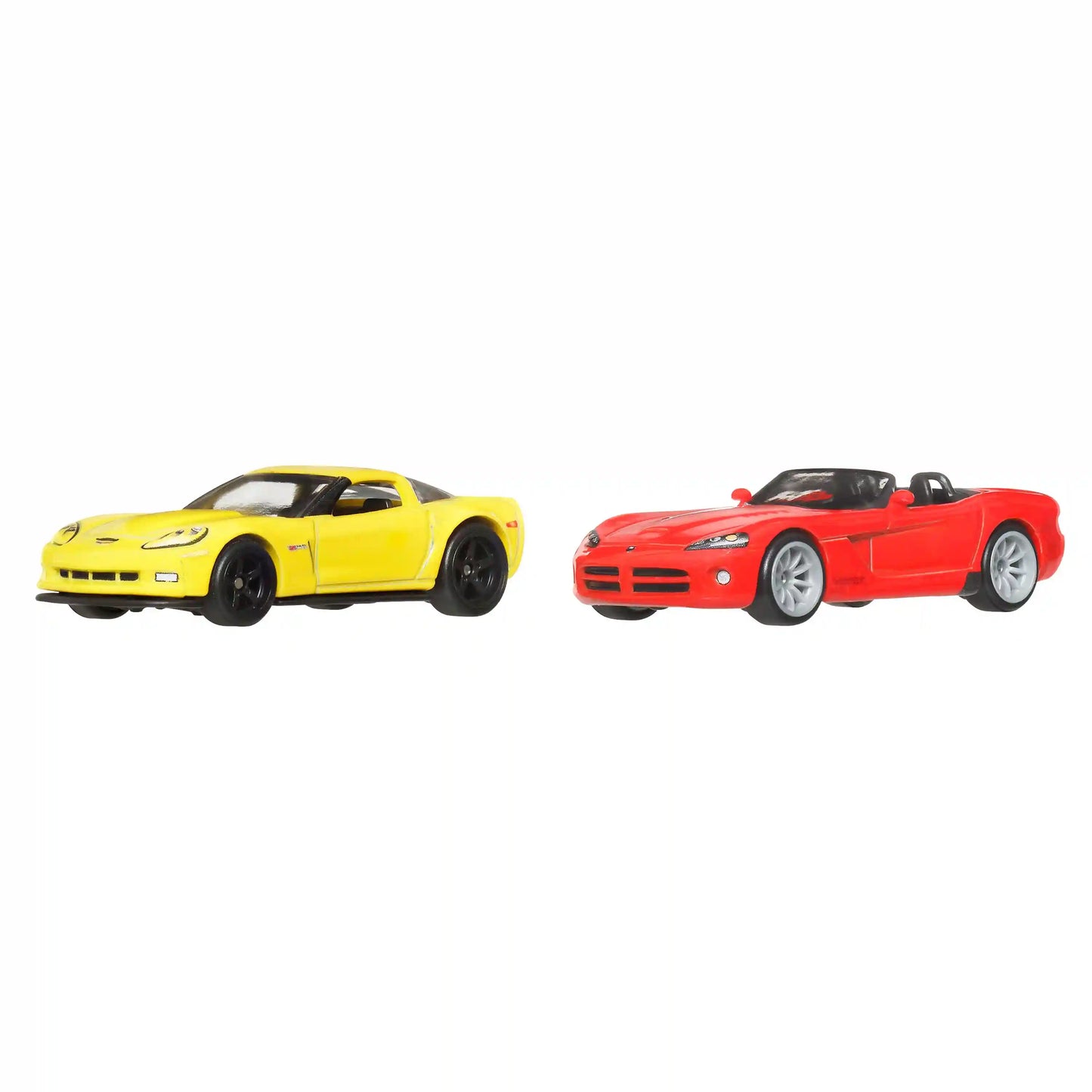 Hot Wheels Premium Car Culture 2-Pack 2003 Dodge Viper SRT-10 & 2012 Corvette Z06