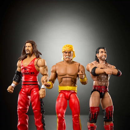 WWE Elite Scott Hall Kevin Nash Hulk Hogan Action Figures