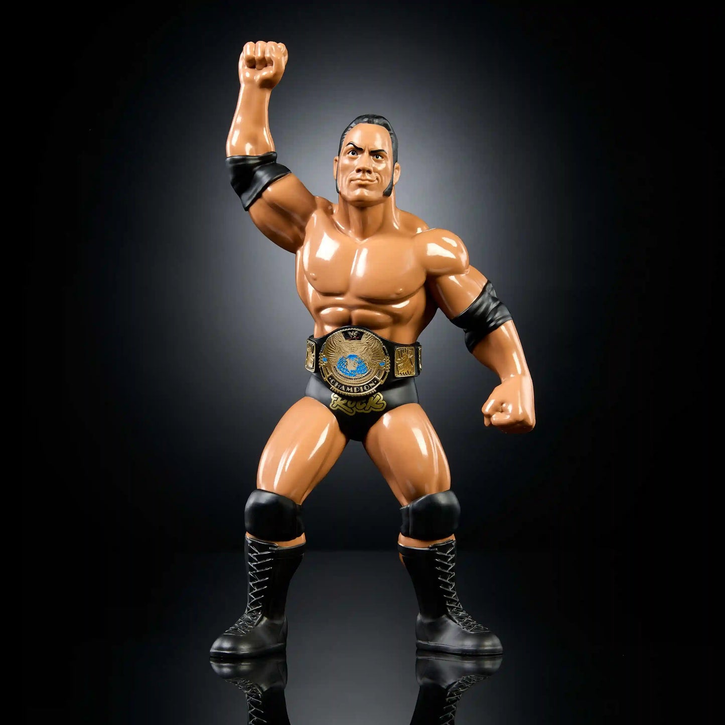 LJN WWE Superstars The Rock Action Figure