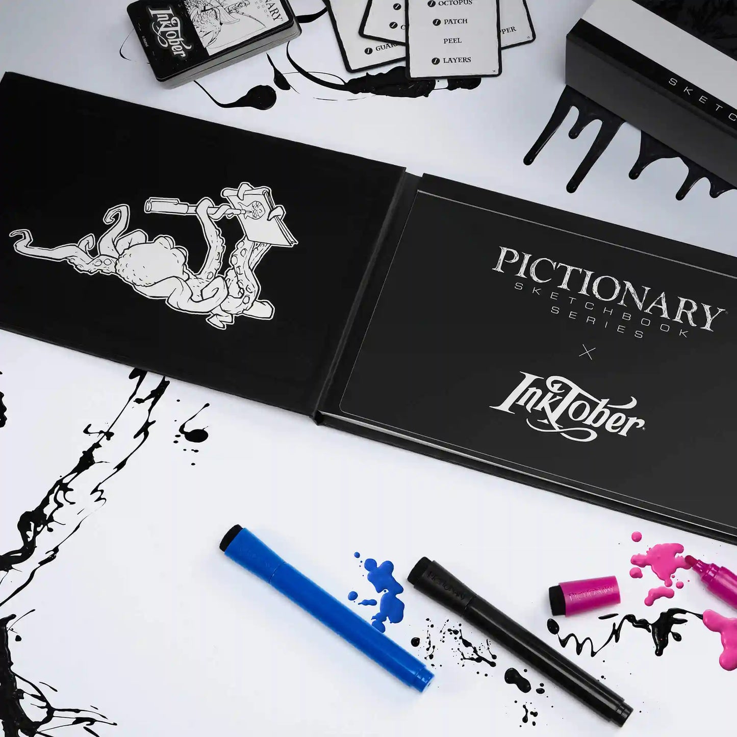 Pictionary Sketchbook x Inktober