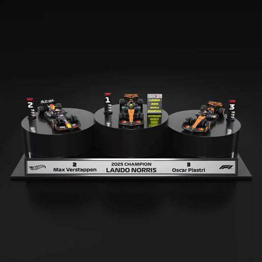 Hot Wheels® 2025 Formula 1® Podium Set