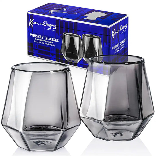 Barbie™ X Dragon Glassware® Ken™ Whiskey Glasses
