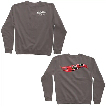 Hot Wheels x Kenny Scharf Black Embroidered Sweatshirt