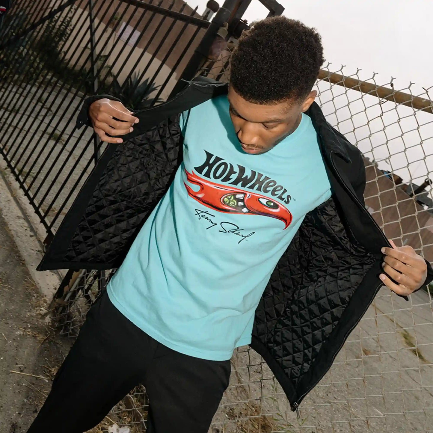Hot Wheels x Kenny Scharf Blue T-Shirt
