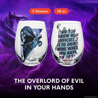 Masters of the Universe™ 2026 Movie Skeletor™ Stemless Glasses (Mattel Creations)