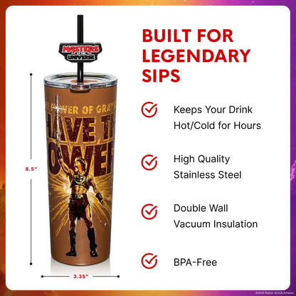 Masters of the Universe™ 2026 Movie Tumbler - I Have The Power (Mattel Creations)