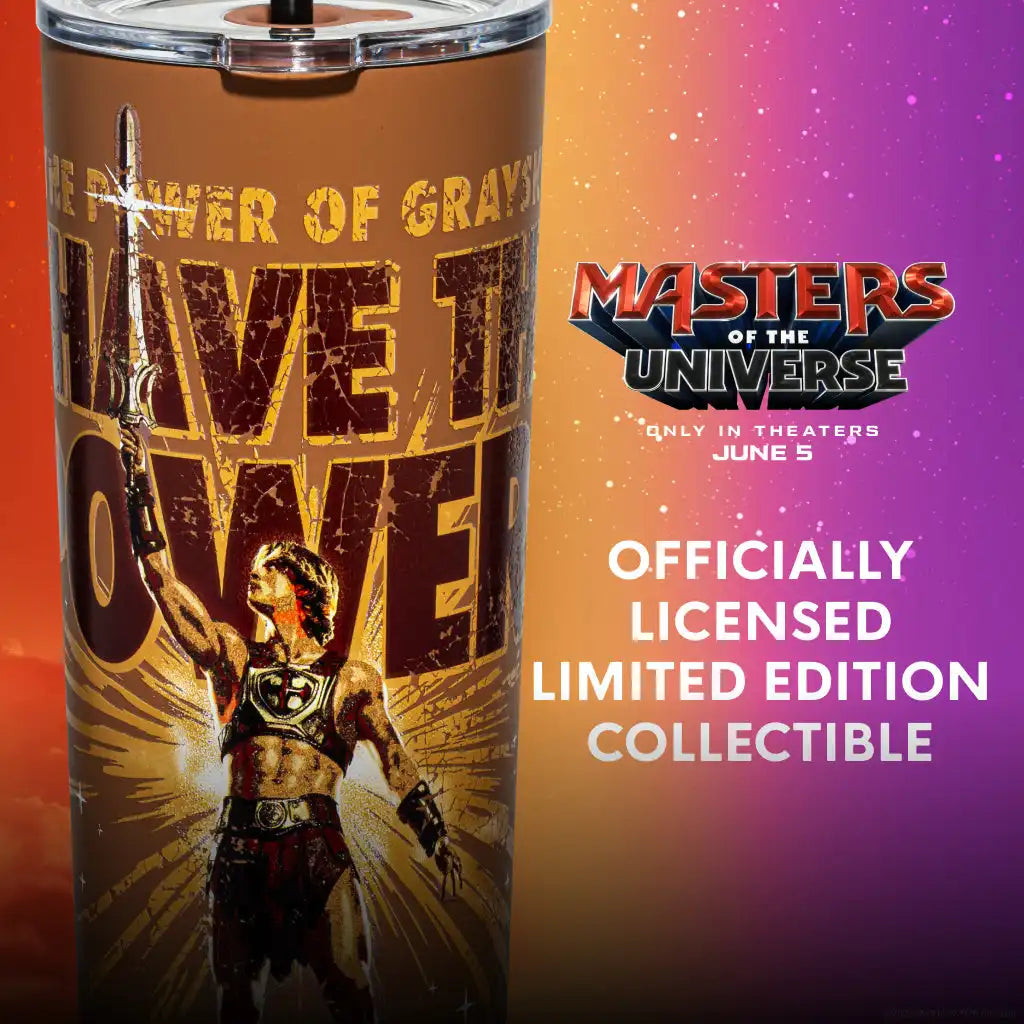 Masters of the Universe™ 2026 Movie Tumbler - I Have The Power (Mattel Creations)