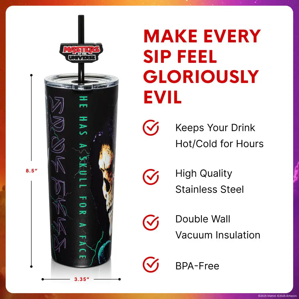 Masters of the Universe™ 2026 Movie Skeletor™ Tumbler (Mattel Creations)