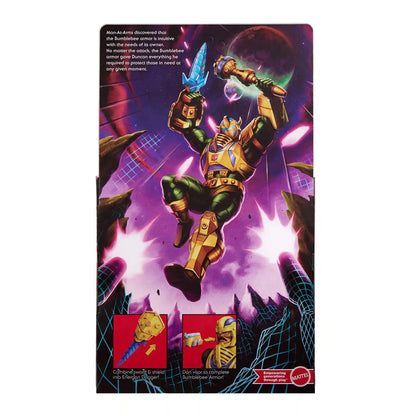 Masters of the Universe x Transformers Bumblebee Armor Man-At-Arms Action Figure