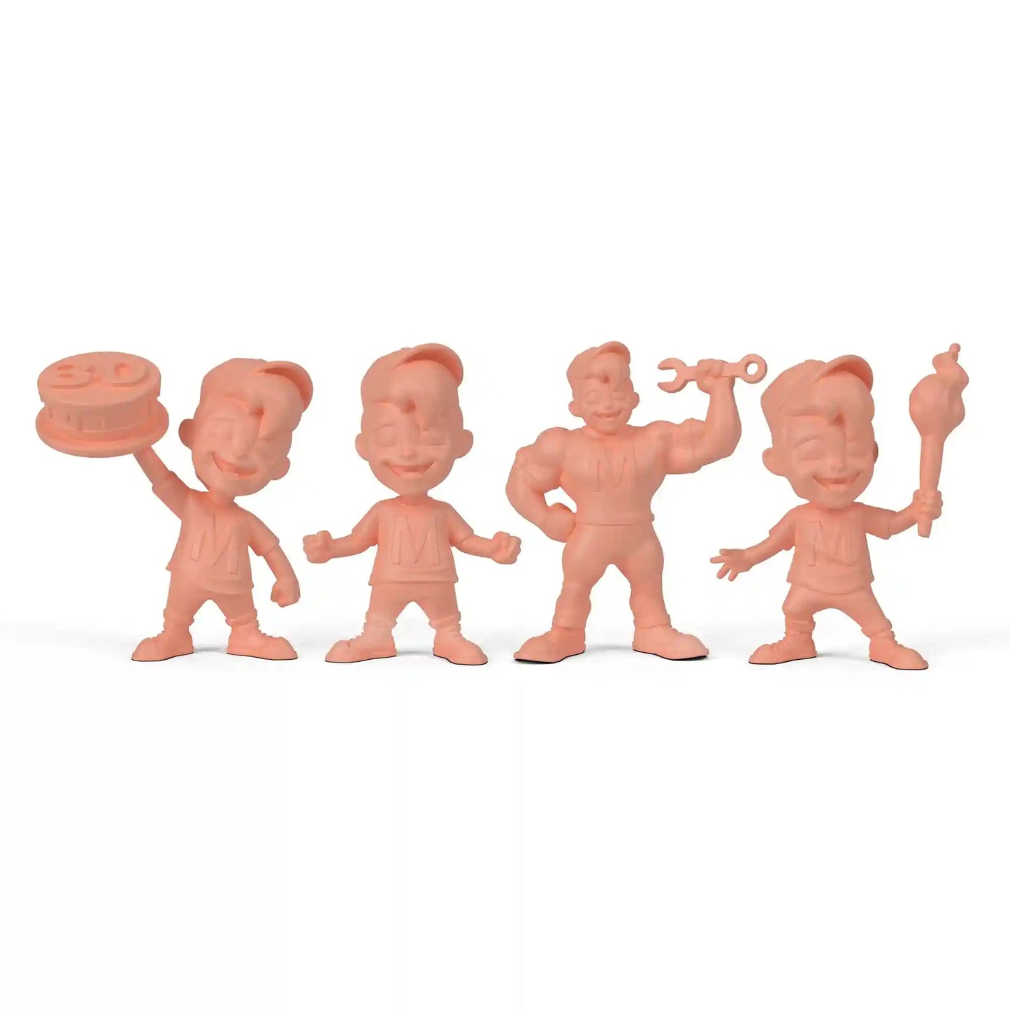 Mighty Max M.U.S.C.L.E. Four-Figure Set