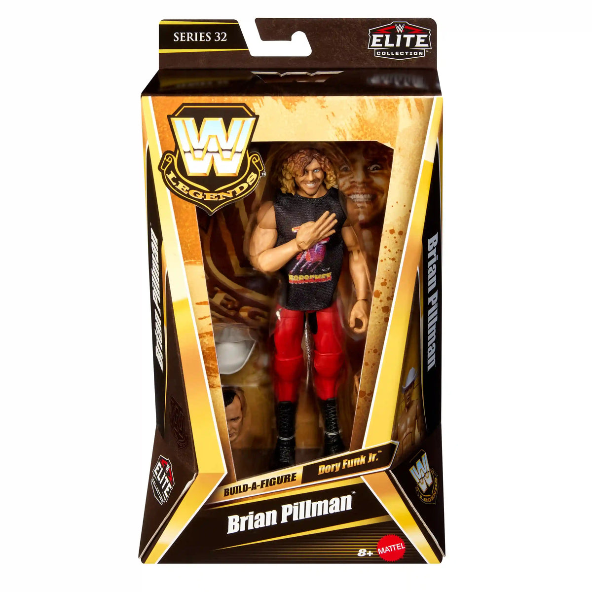 WWE Legends Elite Collection Brian Pillman Action Figure