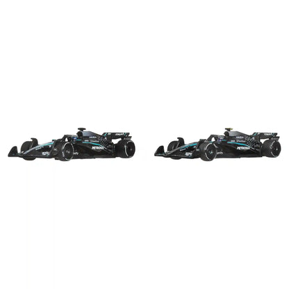 Hot Wheels Premium Mercedes 2025 Formula 1® Team #63 & Team #12