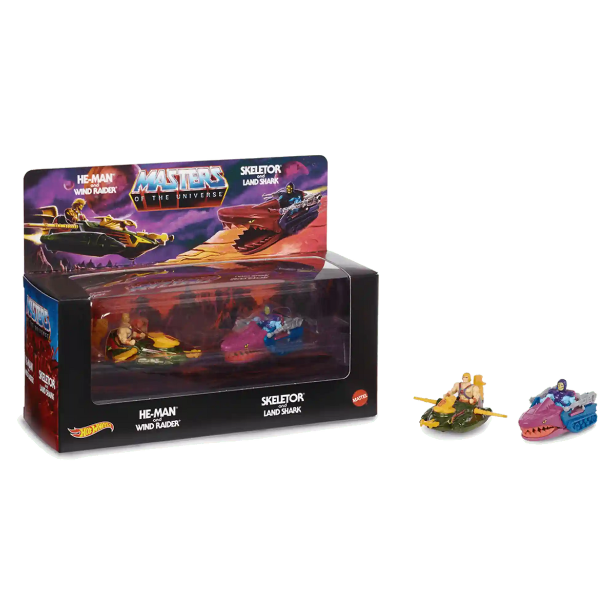 Hot Wheels Masters of the Universe Wind Raider vs. Land Shark