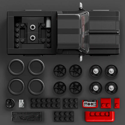 Mattel Brick Shop Hot Wheels '83 Chevy Silverado Building Set