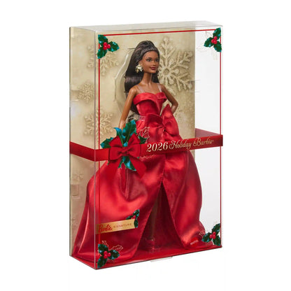 Barbie Signature 2026 Holiday Barbie Doll with Black Hair