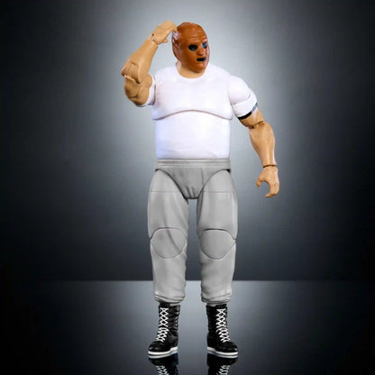 WWE Elite Collection Monday Night War Hardcore Hak Action Figure & Golga Build-A-Figure Parts